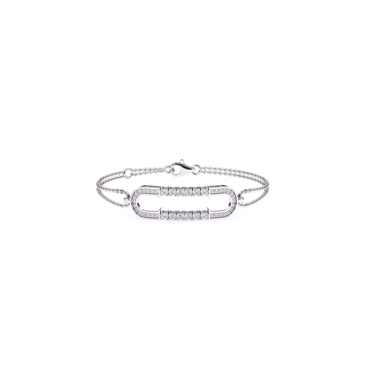 Rose Gold Stylish Charm Adjustable Free Size Designer Bracelet